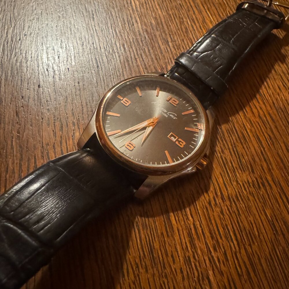 Rose Gold Kenneth Cole Watch